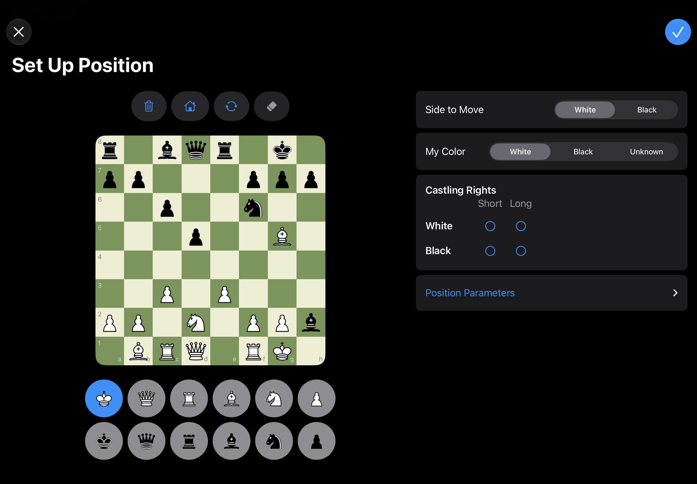 Chessory: Stellung aus einem Foto aufbauen